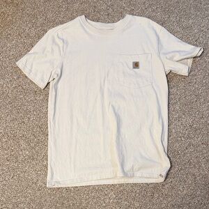 Carhartt Women's Classic White Tee with Pocket